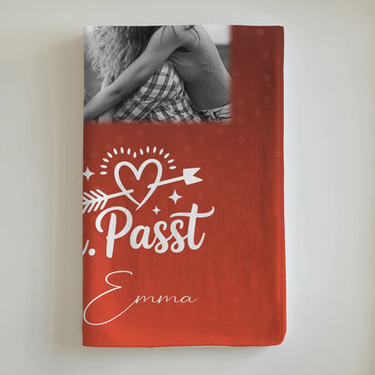 Personalisierte Decke beste Freundin mit 9 Fotos Superheldin ohne Umhang Geschenkidee 6