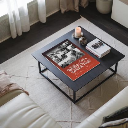 Personalisierte Fotoboard beste Freundin mit 9 Fotos Superheldin ohne Umhang Geschenk