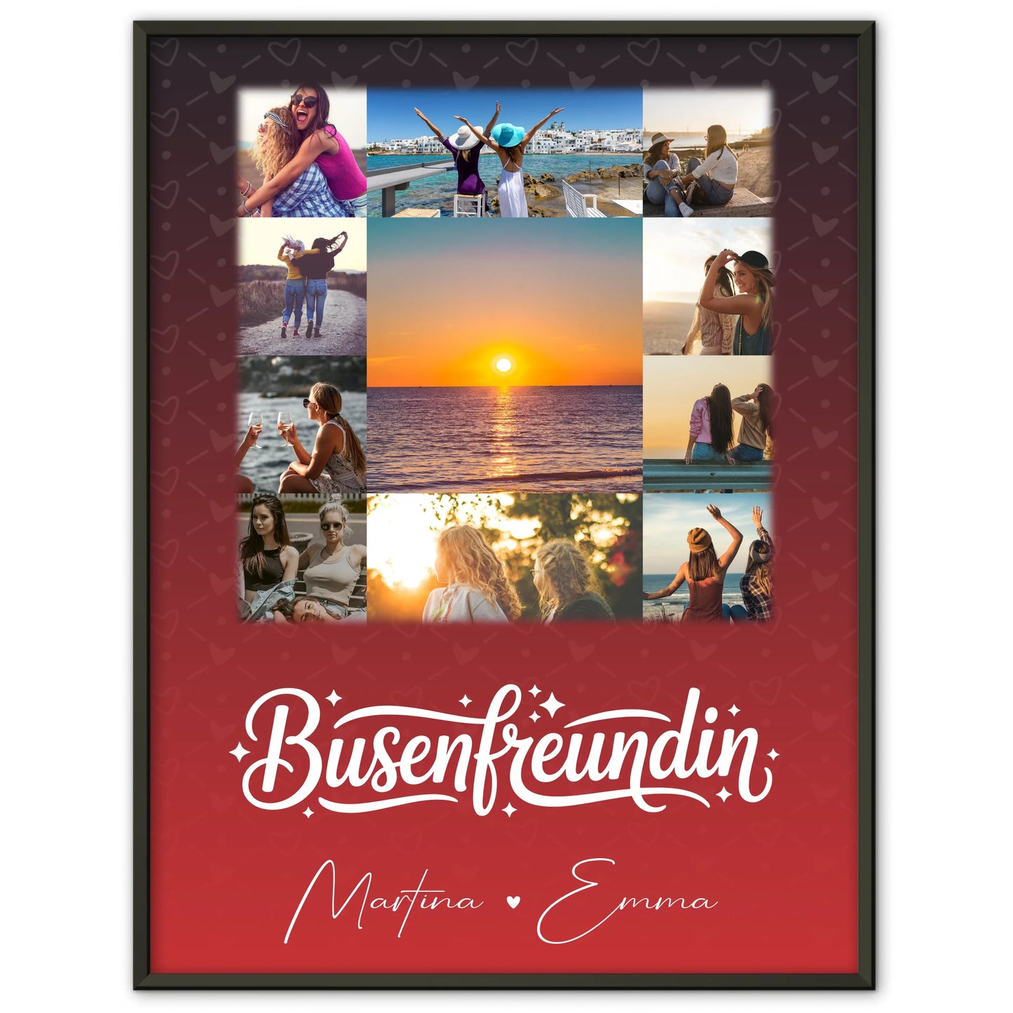 Beste Freundin Poster mit 11 Fotos Für mich bist Du die Welt