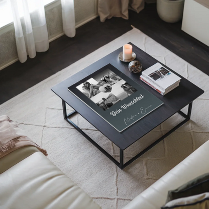 Freundinnen Bild Personalisiert Fotoboard mit 4 Fotos 1 Herz Wunschtext Buusenfreundin 9