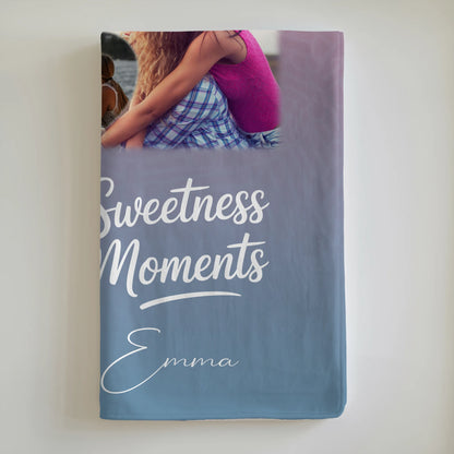 Personalisierte Kuscheldecke Mit Namen 8 Fotos und 1 Herz Foto Perfektes Geschenk 6