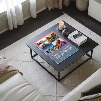 Personalisierte Fotogeschenk beste Freundin mit 8 Fotos und 1 Herz Foto individuell gestaltet 3