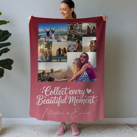 Personalisierte Decke mit Foto beste Freundin 9 Fotos Geschenk für beste Freundin 1