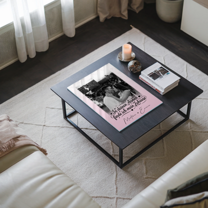 Personalisierte Fotogeschenke mit 3 Fotos in deinen Armen auf Acrylglas Poster Leinwand Tasse