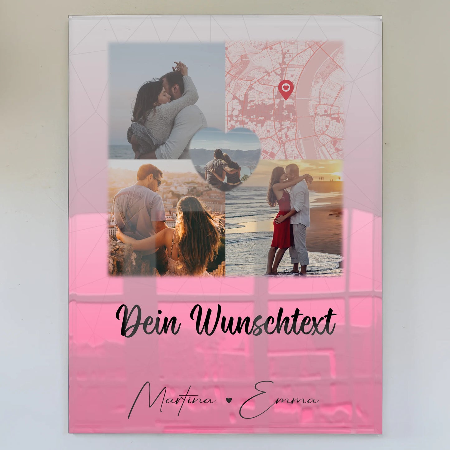 Acrylglas Mit Foto 3 Fotos 1 Herz Foto Karte Wunschtext In Deinen Armen Habe Ich Mein Zuhause Gefunden