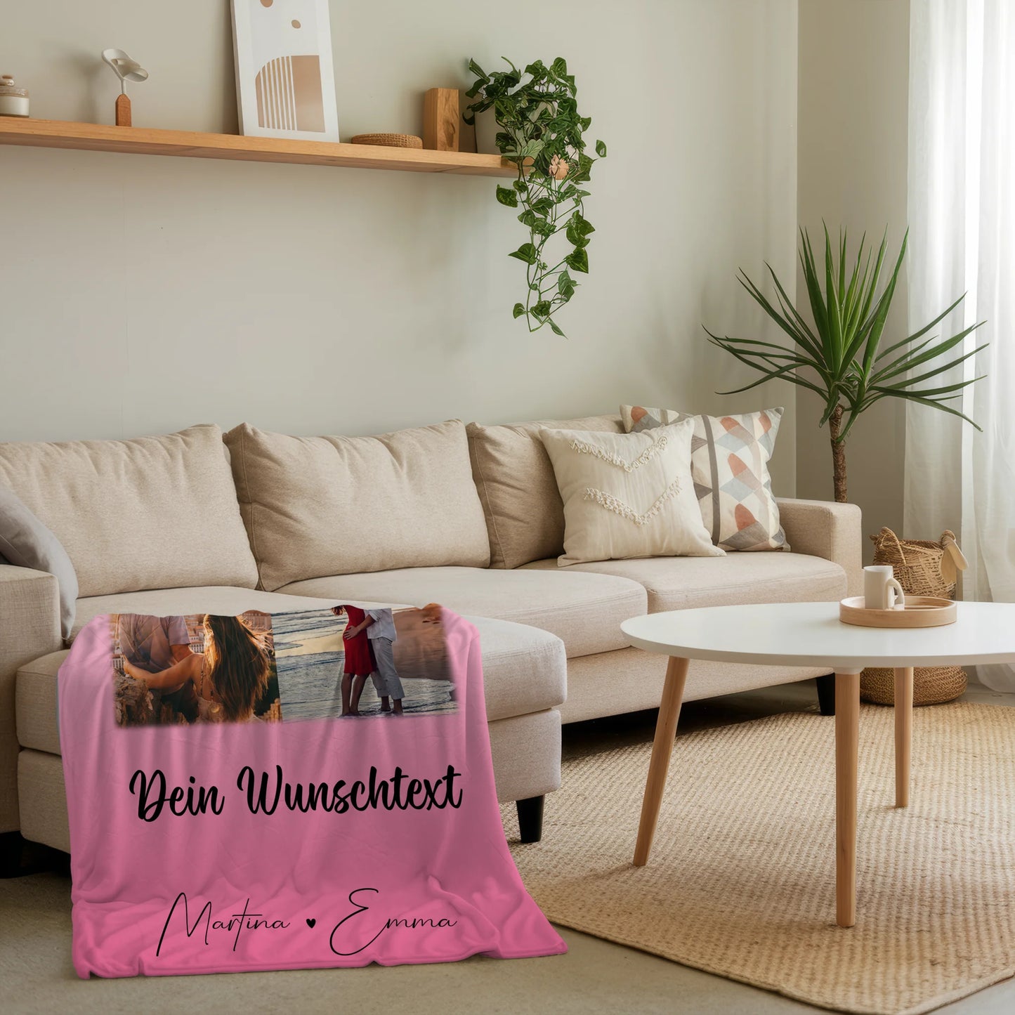 Kuscheldecke Mit Namen Und Motiv 3 Fotos Herz Foto Karte Wunschtext In Deinen Armen Habe Ich Mein Zuhause Gefunden 4