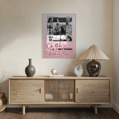 Personalisierte Geschenke mit 11 Fotos auf Acrylglas Collect Moments Not Things