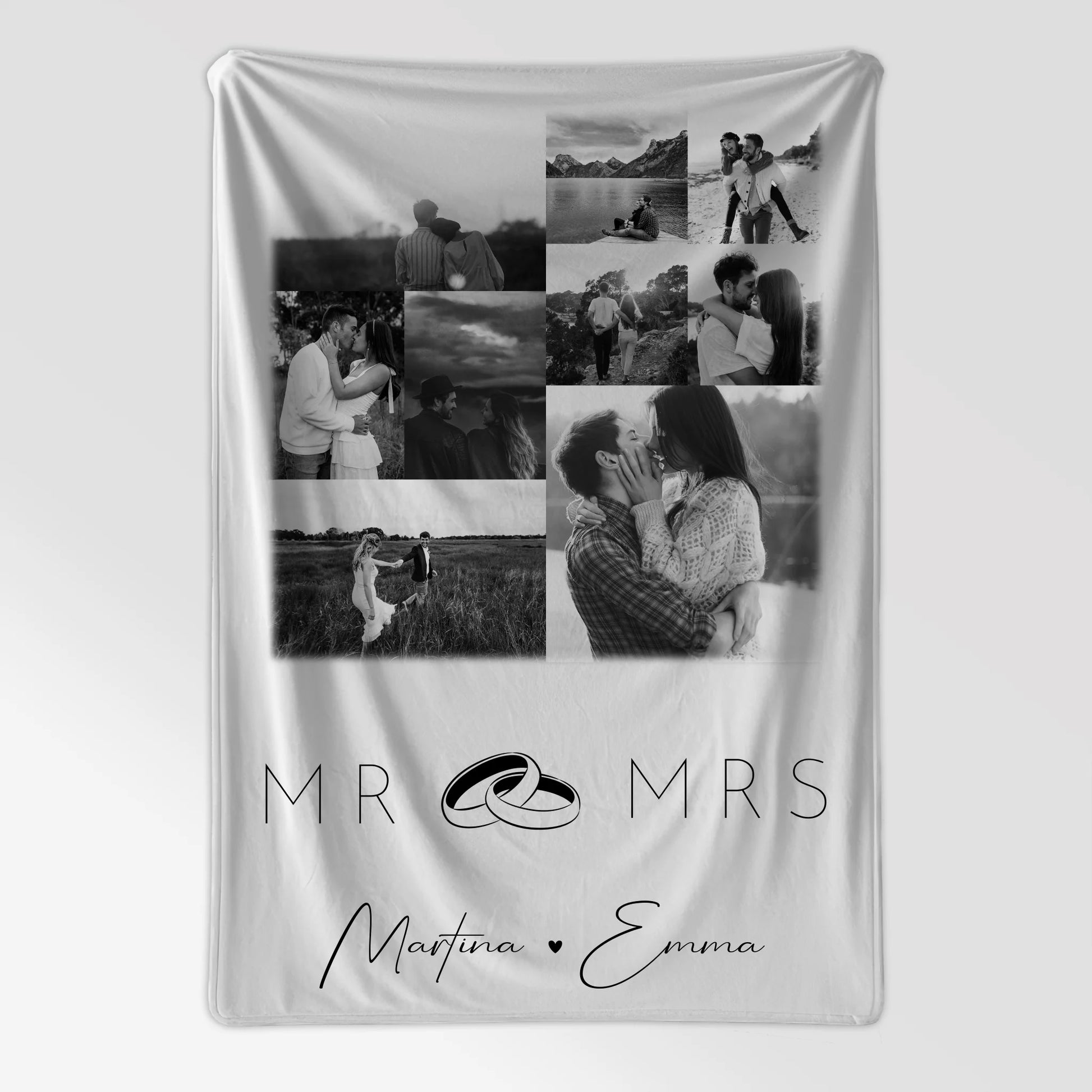 Personalisierte Kuscheldecke Mit Namen 9 Fotos Mr Mrs Individuelles Geschenk 7