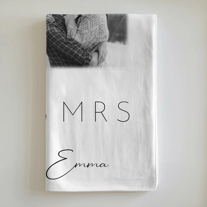 Personalisierte Kuscheldecke Mit Namen 9 Fotos Mr Mrs Individuelles Geschenk 6
