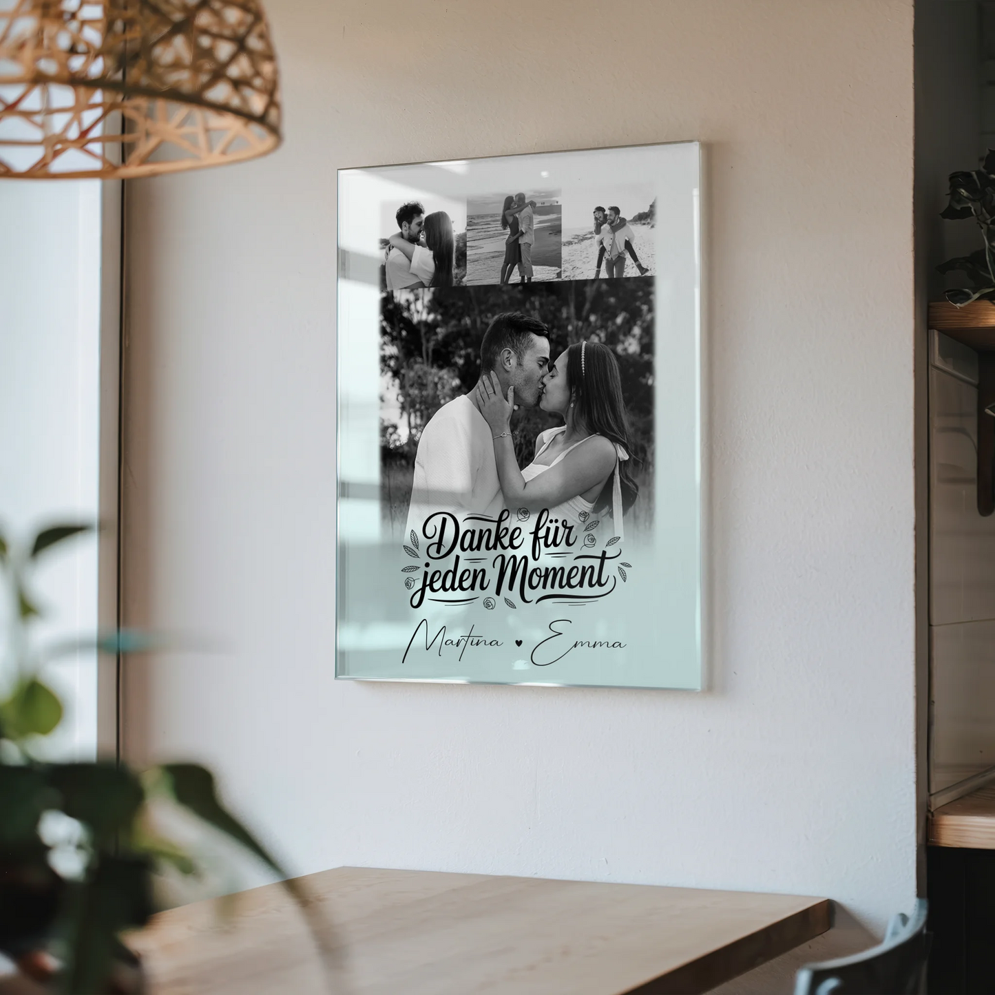 Personalisierte Acrylglas Mit Foto mit 4 Fotos – Individuelle Geschenke für jeden Anlass