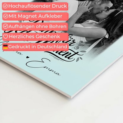 Personalisierte Fotoboard Magnet Poster mit 4 Fotos – Individuelle Wanddekorationen für dein Zuhause 10