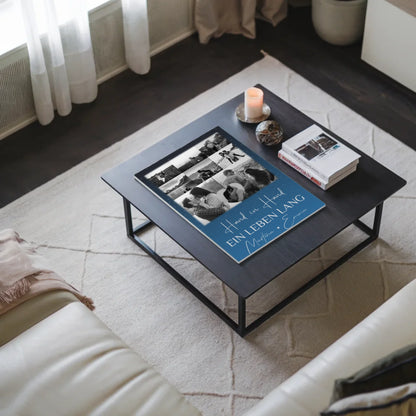 Personalisierbares Fotoboard Poster Magnetisch mit 8 Fotos und Herzmotiv Miluji Tě Liebe auf Tschechisch 3