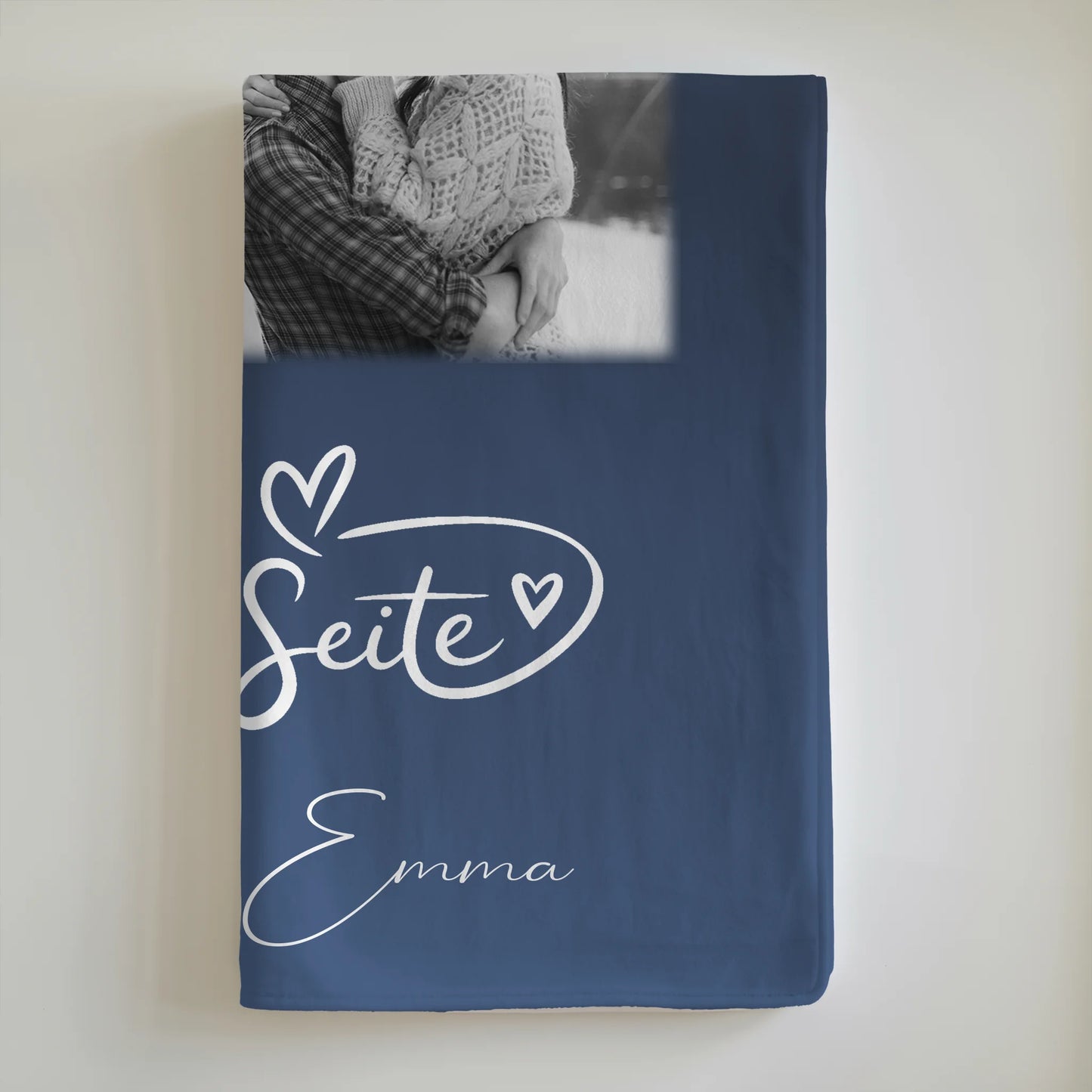 Personalisierte Decke Mit Namen 9 Fotos Kocham cię Liebe auf Polnisch Geschenkidee 6