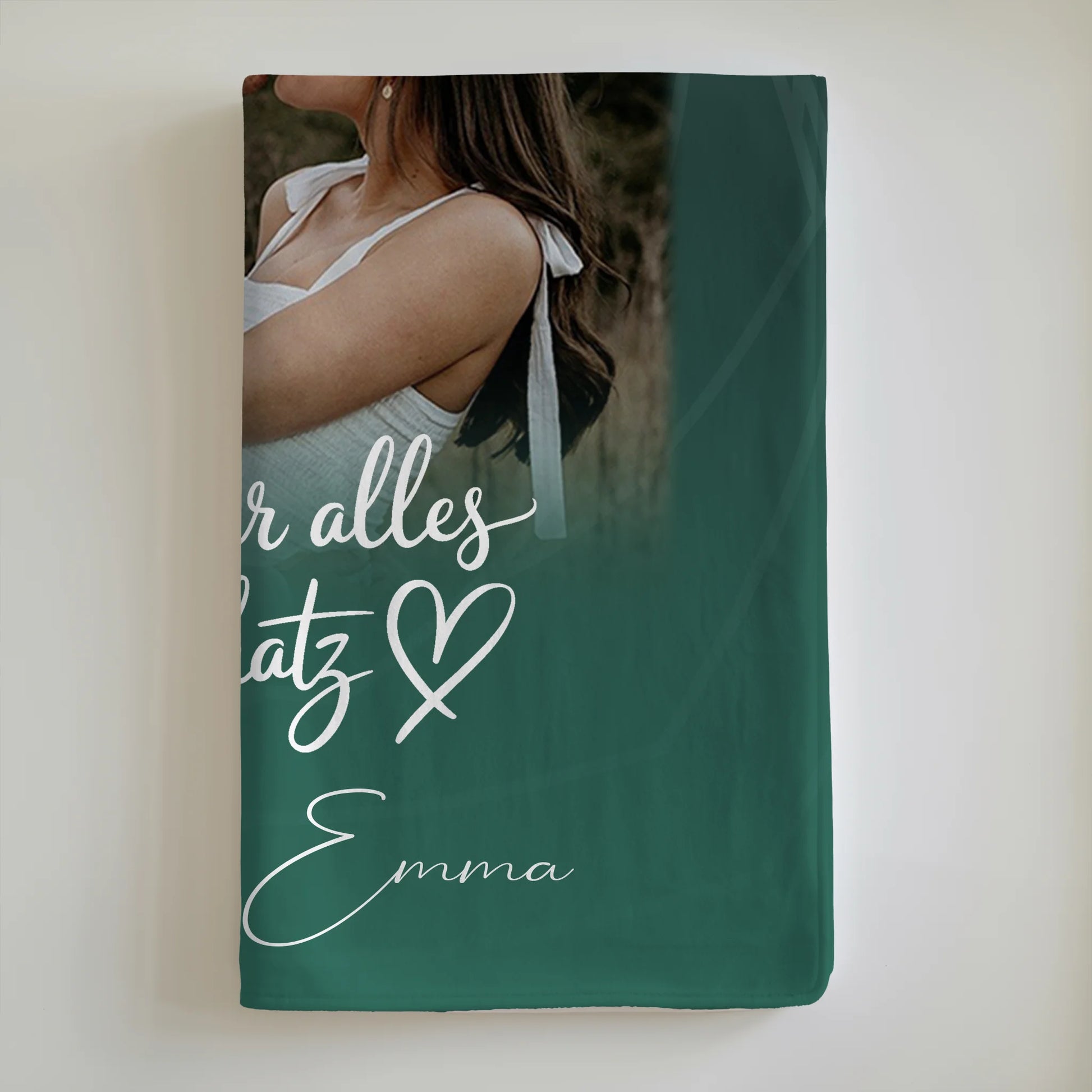 Kuscheldecke Mit Namen 4 Fotos Szeretlek Liebe auf Ungarisch Personalisiertes Geschenk 6