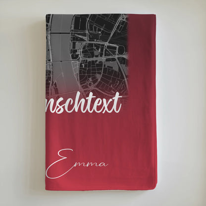 Kuscheldecke Mit Namen 4 Fotos Karte Wunschtext Ti Amo personalisiertes Geschenk 6