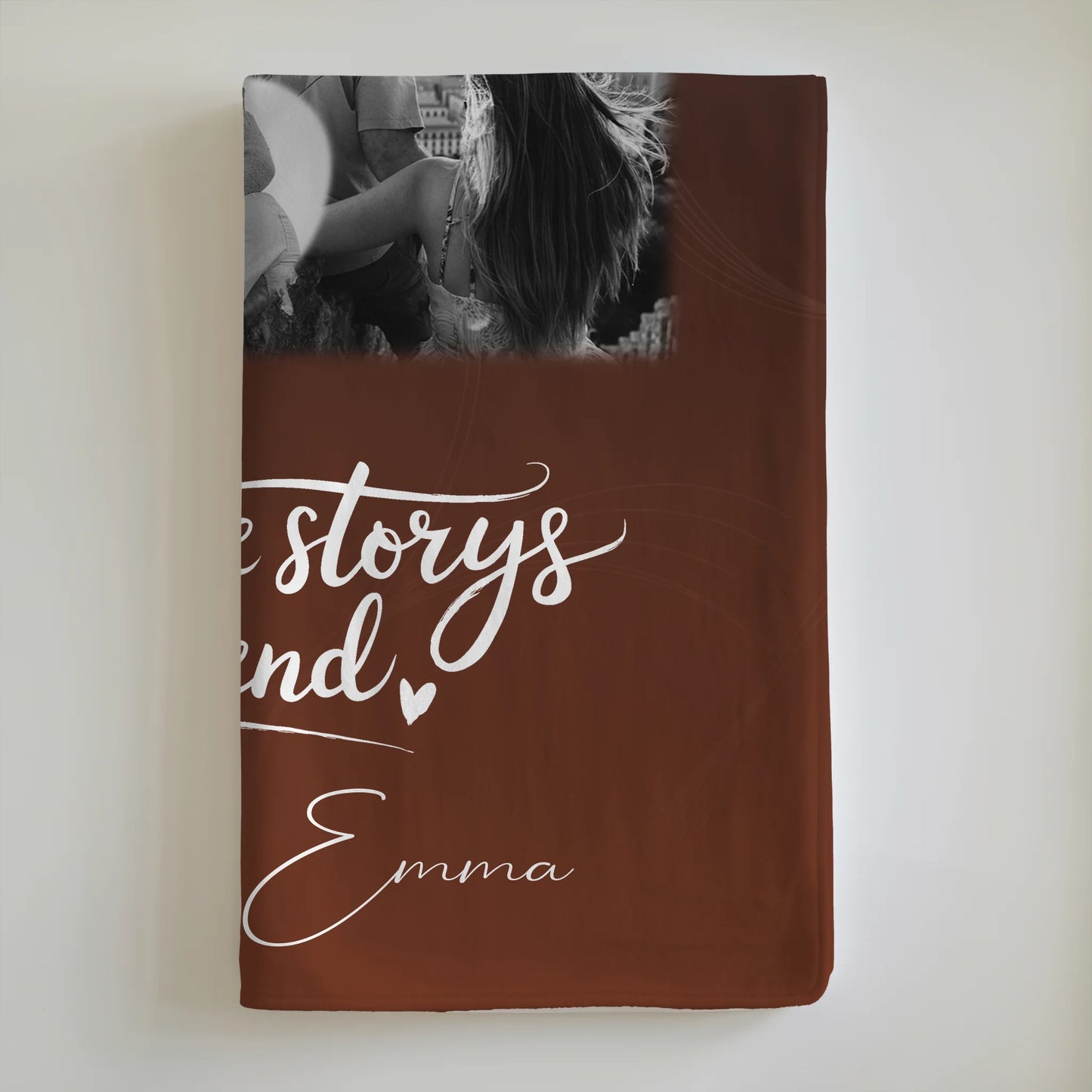 Decke Mit Namen 8 Fotos und 1 Herz Foto Together Personalisiertes Geschenk 6