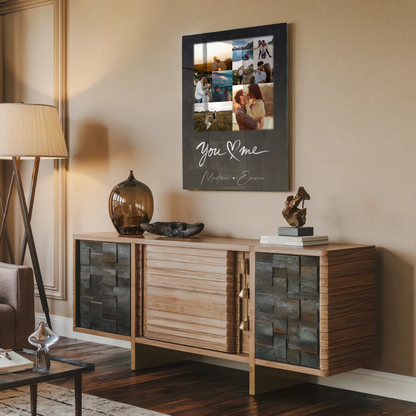 Personalisierte Acrylglas Mit Foto mit 9 Fotos All Of Me Loves All Of You Geschenk