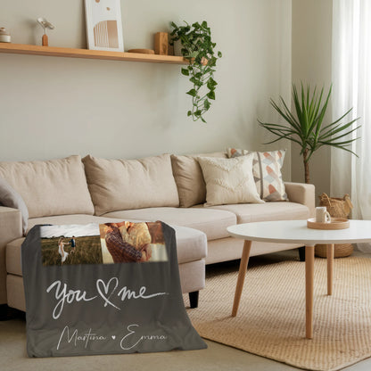 Personalisierte Kuscheldecke Mit Namen Und Motiv 9 Fotos All Of Me Loves All Of You 4