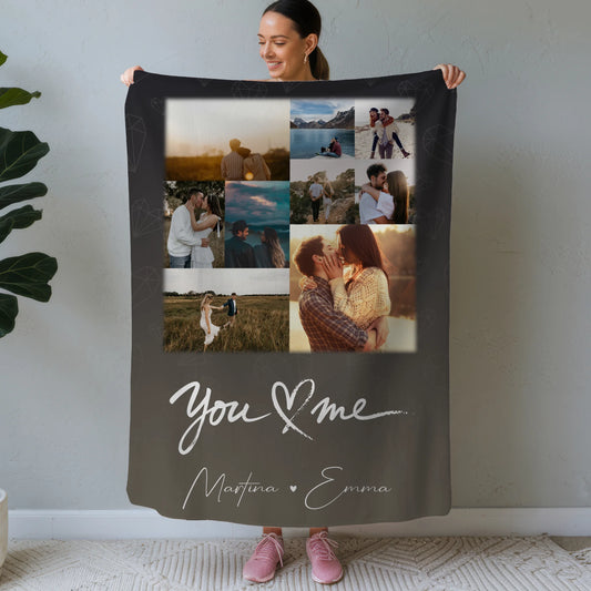 Personalisierte Kuscheldecke Mit Namen Und Motiv 9 Fotos All Of Me Loves All Of You 1