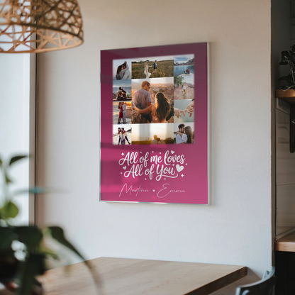 Acrylglas Mit Foto 11 Fotos Home Is Where Your Love Is personalisiertes Geschenk