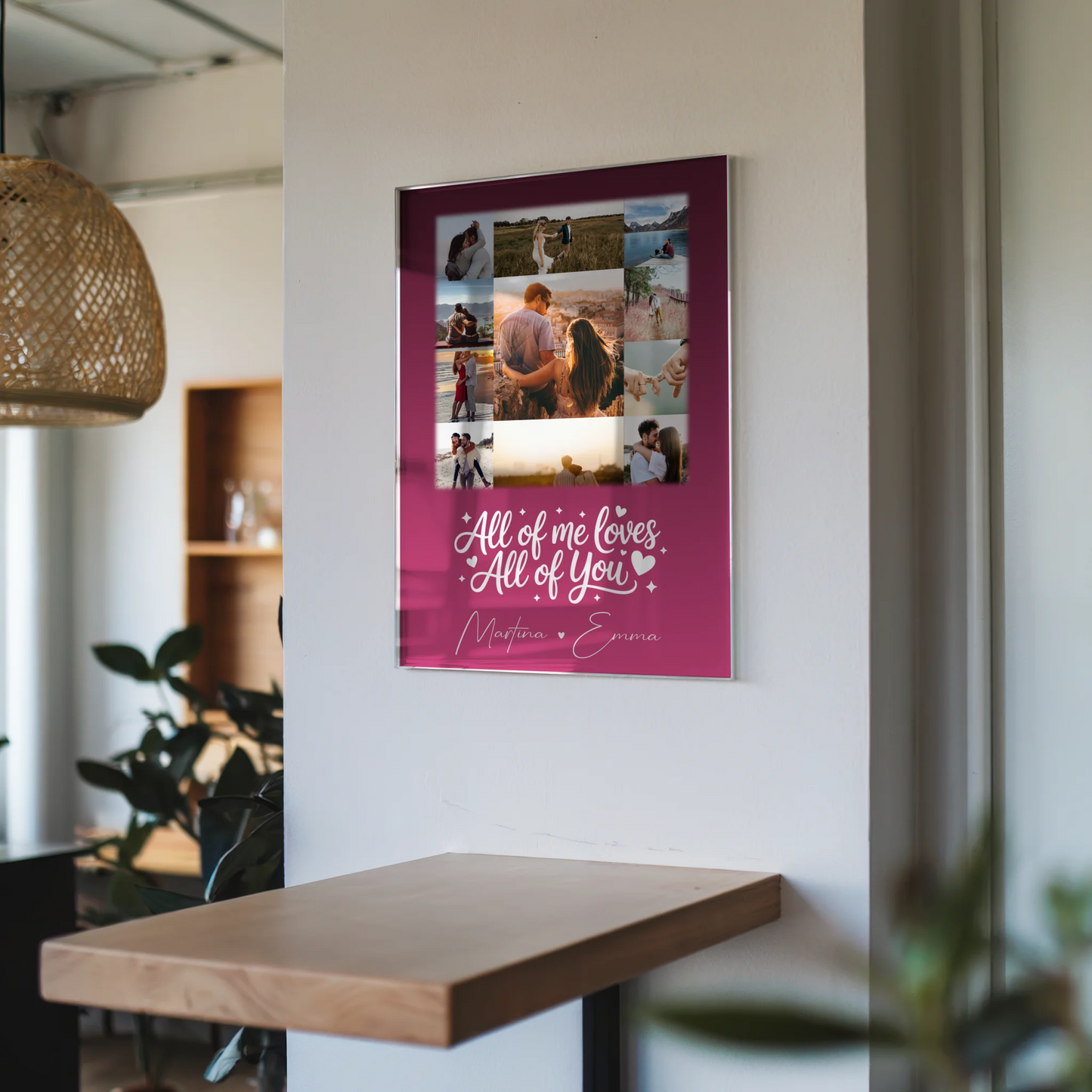 Acrylglas Mit Foto 11 Fotos Home Is Where Your Love Is personalisiertes Geschenk