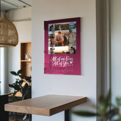 Acrylglas Mit Foto 11 Fotos Home Is Where Your Love Is personalisiertes Geschenk