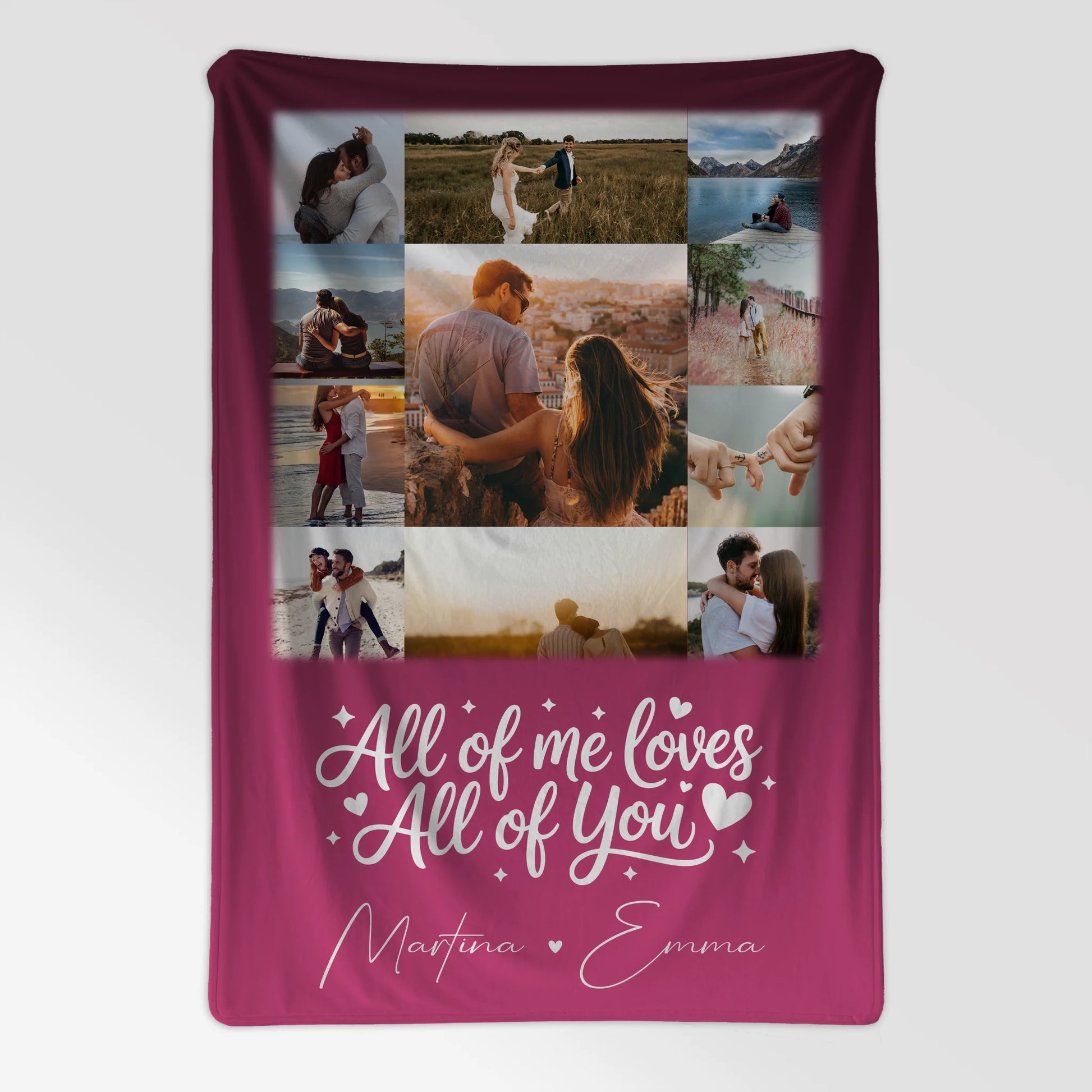 Personalisierte Decke Mit Namen 11 Fotos Home Is Where Your Love Is Geschenk 7