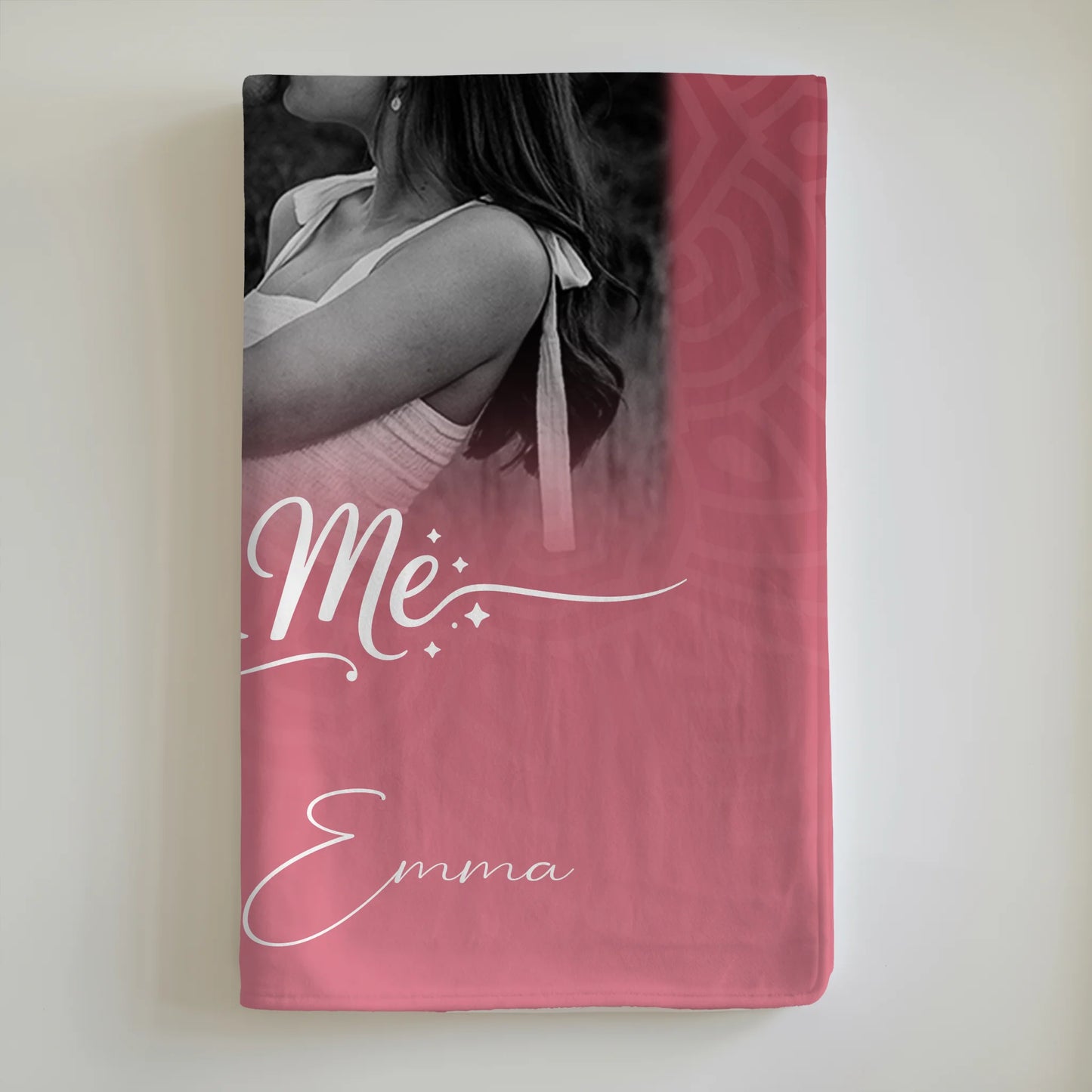 Personalisierte Decke mit Namen 4 Fotos und 1 Herz Foto You and Me The Perfect We 6