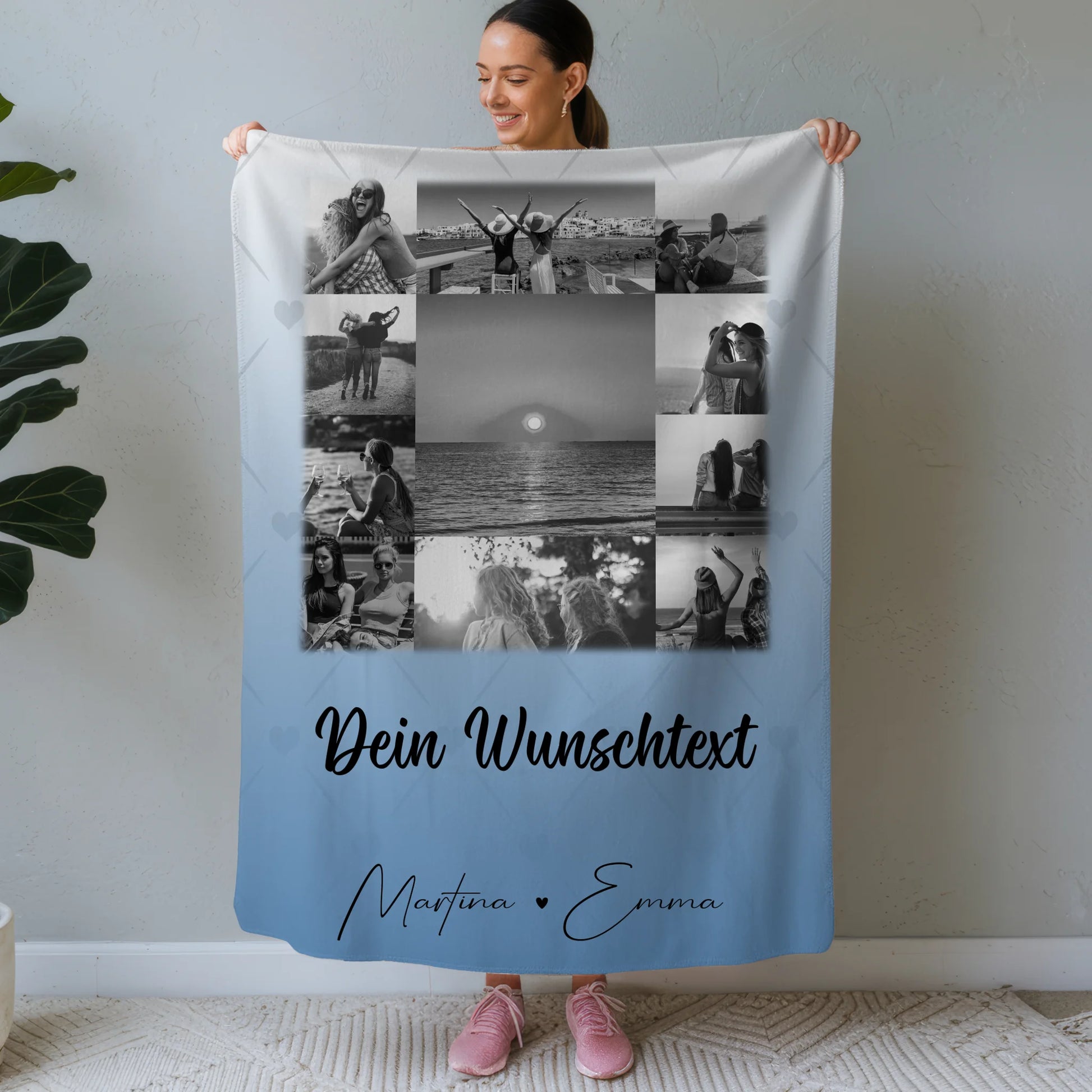 Personalisierte Decke Mit Namen 11 Fotos Wunschtext Individuelles Geschenk für jeden Anlass 1