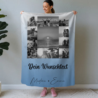 Personalisierte Decke Mit Namen 11 Fotos Wunschtext Individuelles Geschenk für jeden Anlass 1