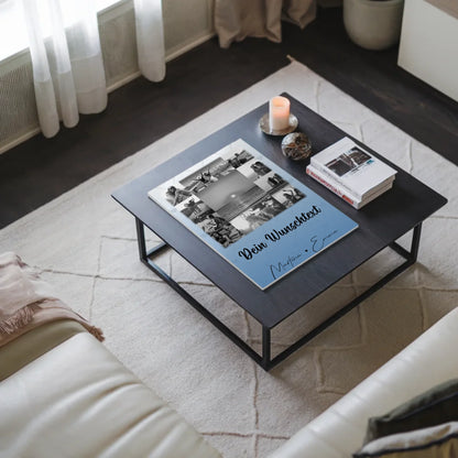 Personalisiertes Fotoboard Poster Magnetisch mit 11 Fotos und Wunschtext für individuelle Geschenke 3