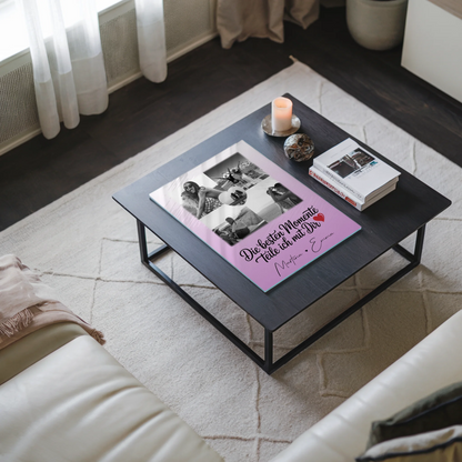 Personalisierte Geschenke mit Foto Mit Acrylglas 4 Fotos 1 Herz Foto Die besten Momente