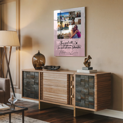 Personalisierte Geschenke mit Foto Mit Acrylglas 9 Fotos Feen sind echt für einzigartige Dekoration