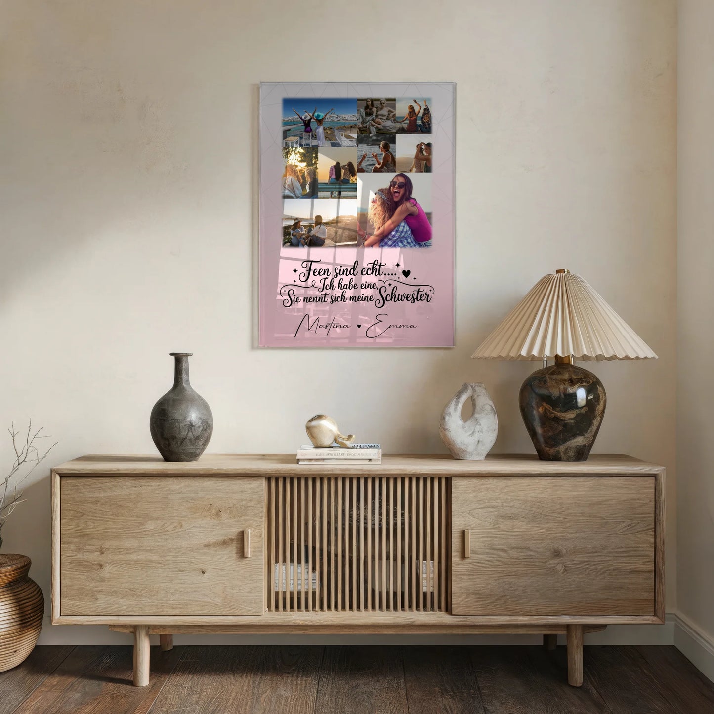 Personalisierte Geschenke mit Foto Mit Acrylglas 9 Fotos Feen sind echt für einzigartige Dekoration