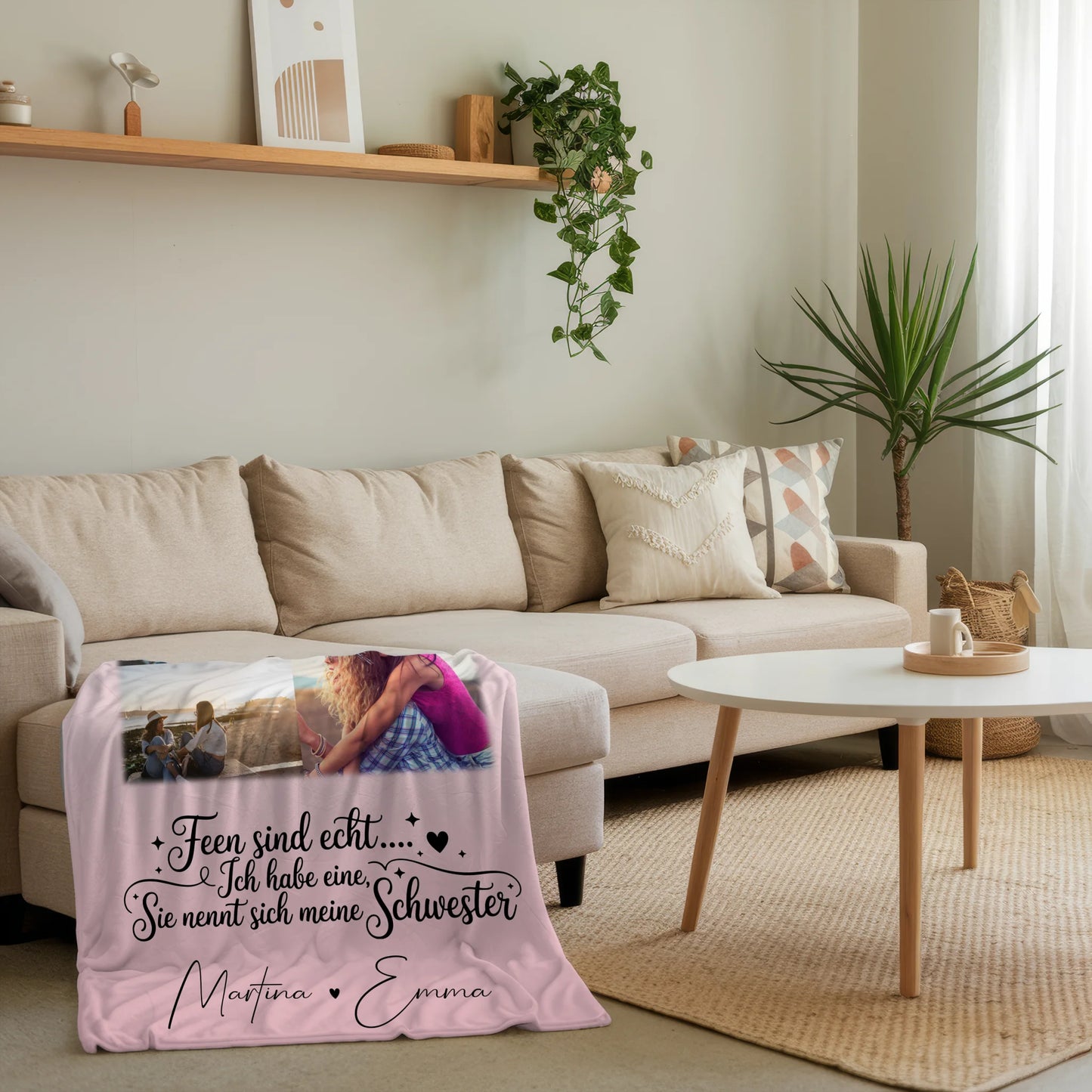 Personalisierte Kuscheldecke Mit Namen 9 Fotos Feen sind echt Geschenk für Kinder 4