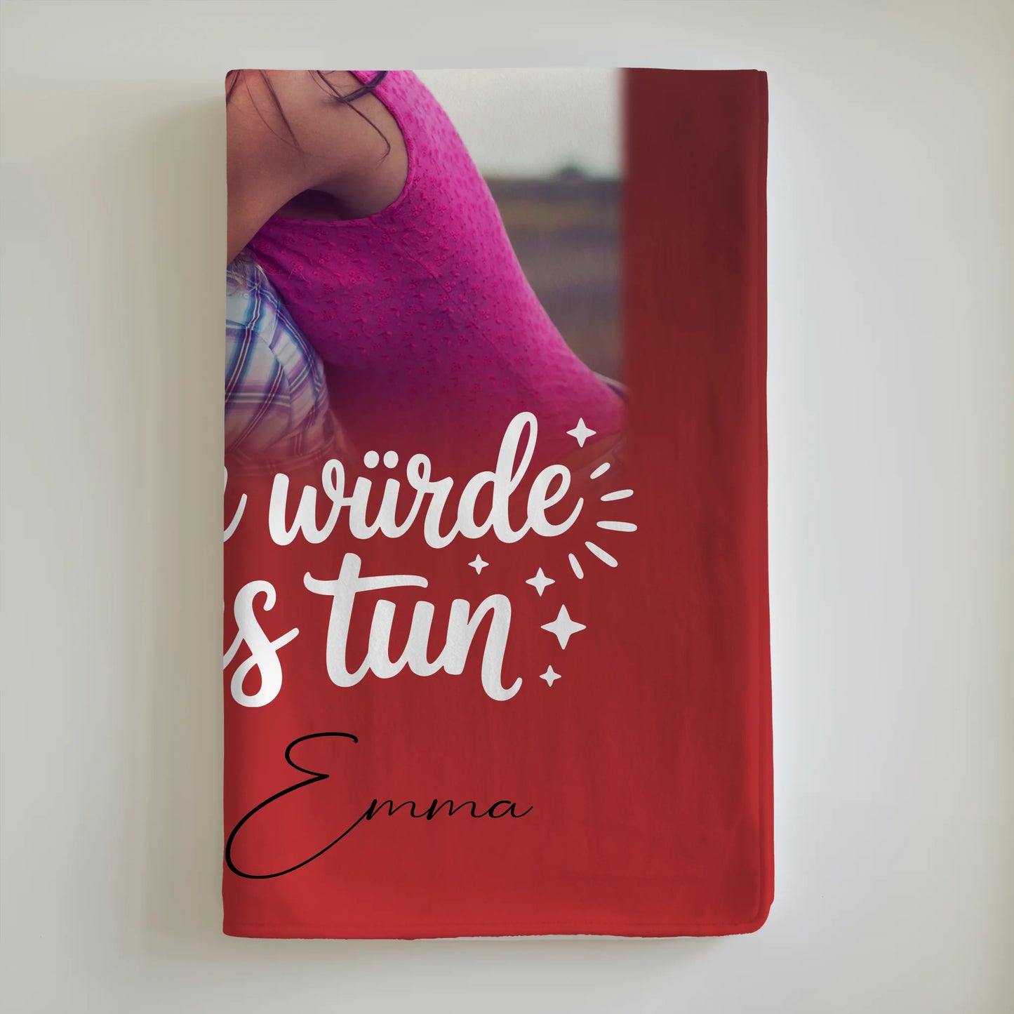 Kuscheldecke Mit Namen 4 Fotos Für dich würde ich alles tun personalisiertes Geschenk 6
