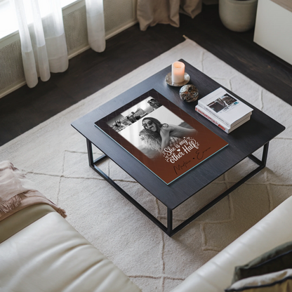 Personalisierte Foto Mit Acrylglas mit 4 Fotos She is my other half Geschenk