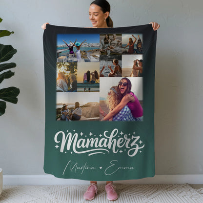 Personalisierte Kuscheldecke Mit Namen mit 9 Fotos Individuelles Geschenk für Jeden Anlass 1