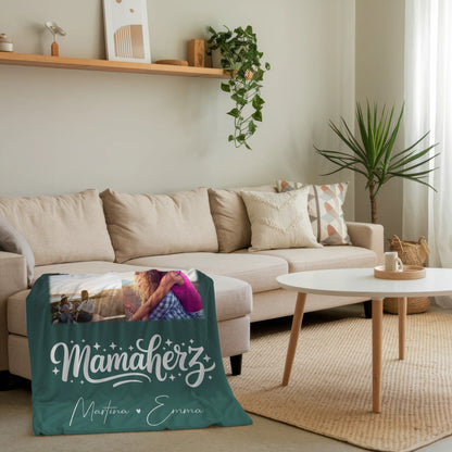 Personalisierte Kuscheldecke Mit Namen mit 9 Fotos Individuelles Geschenk für Jeden Anlass 4