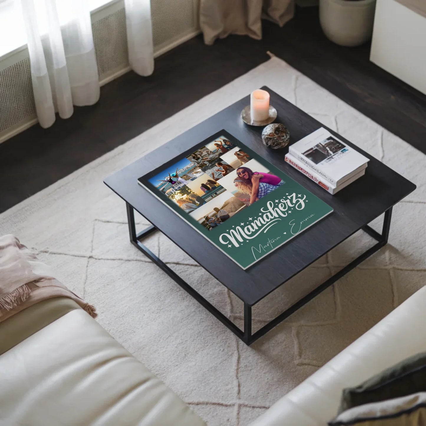 Personalisierte Mama Plakat Fotoboard mit 9 Fotos – Perfektes Geschenk für Mütter 3