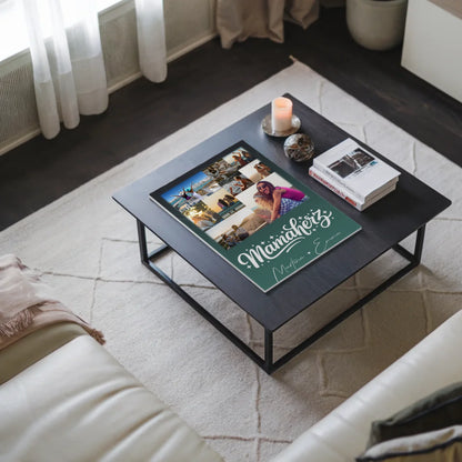 Personalisierte Mama Plakat Fotoboard mit 9 Fotos – Perfektes Geschenk für Mütter 3