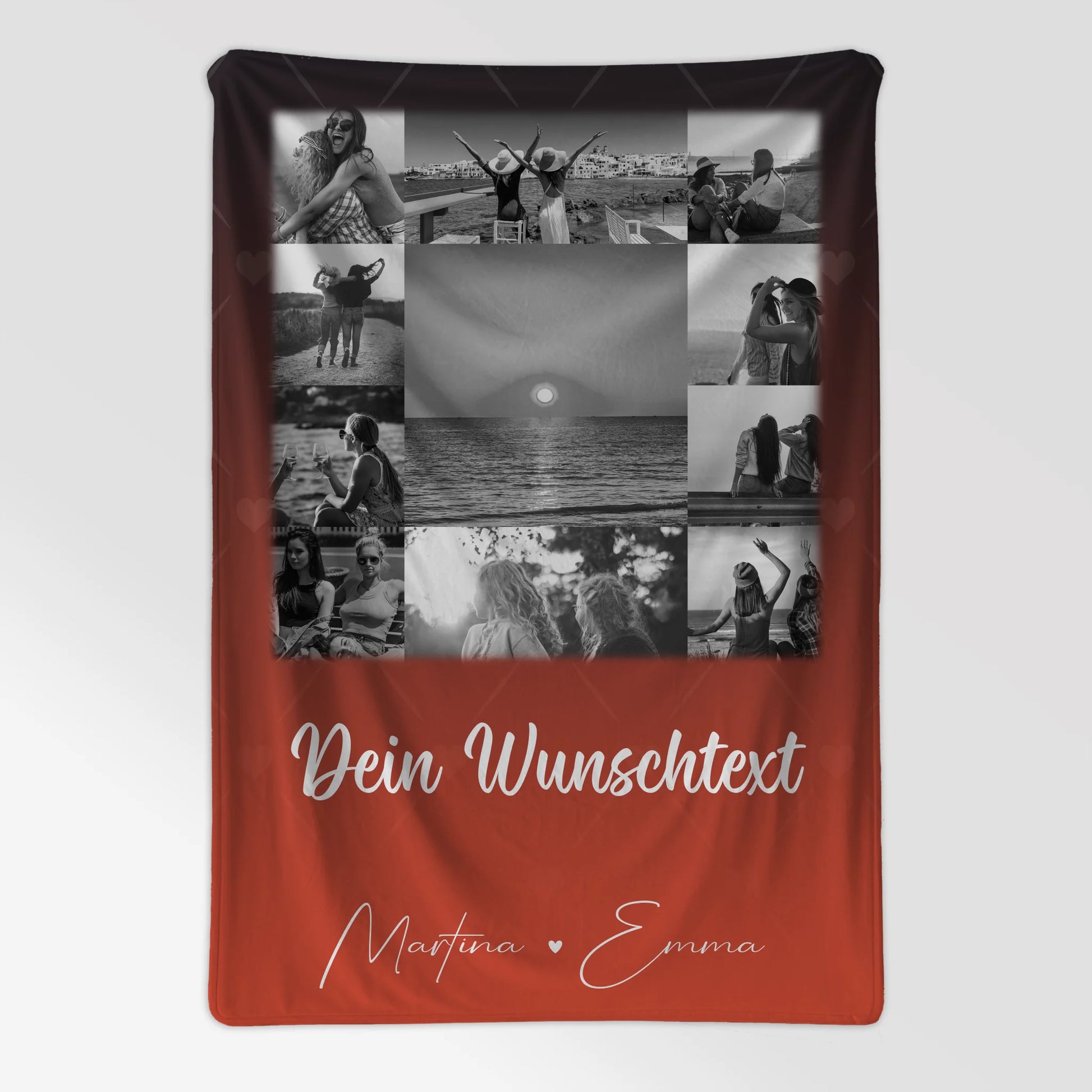 Kuscheldecke Für Mama mit 11 Fotos Wunschtext Einfach mal Danke sagen 7