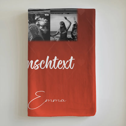 Kuscheldecke Für Mama mit 11 Fotos Wunschtext Einfach mal Danke sagen 6