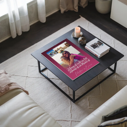 Mama Plakat mit 4 Fotos und 1 Kleines Herz Foto Du bist cool ich bin cool passt perfekt zum personalisierten Geschenk 9