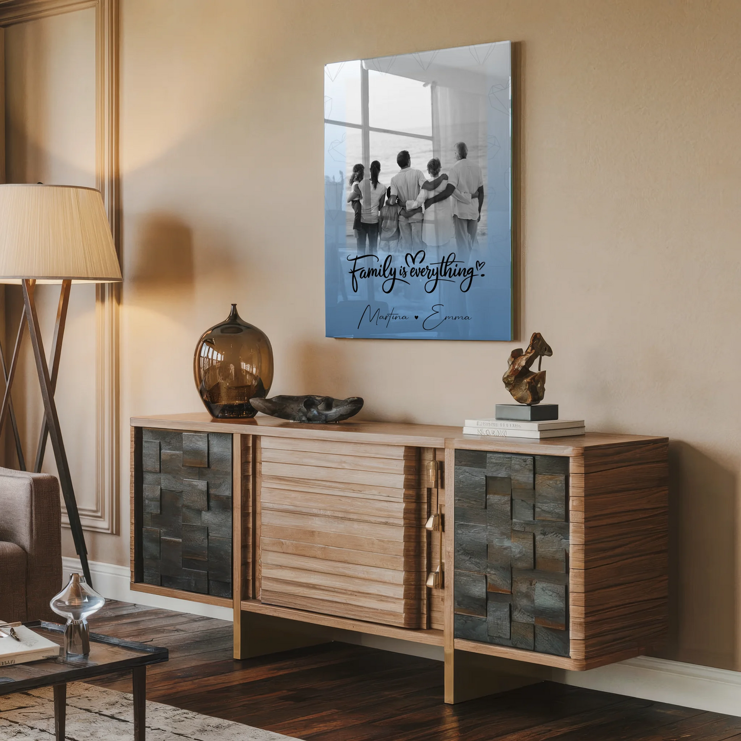 Familienbild Personalisiert Acrylglas Bild 1 Foto Family Is Everything Geschenk