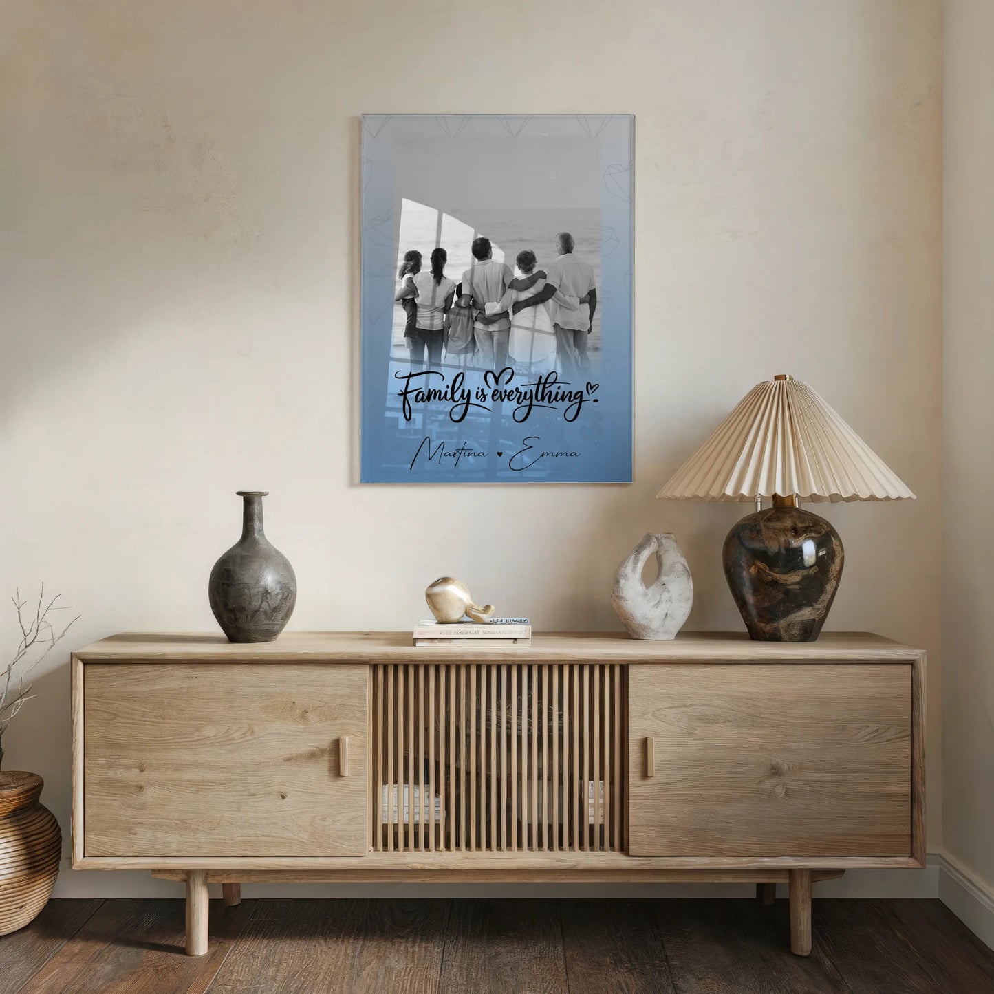 Familienbild Personalisiert Acrylglas Bild 1 Foto Family Is Everything Geschenk