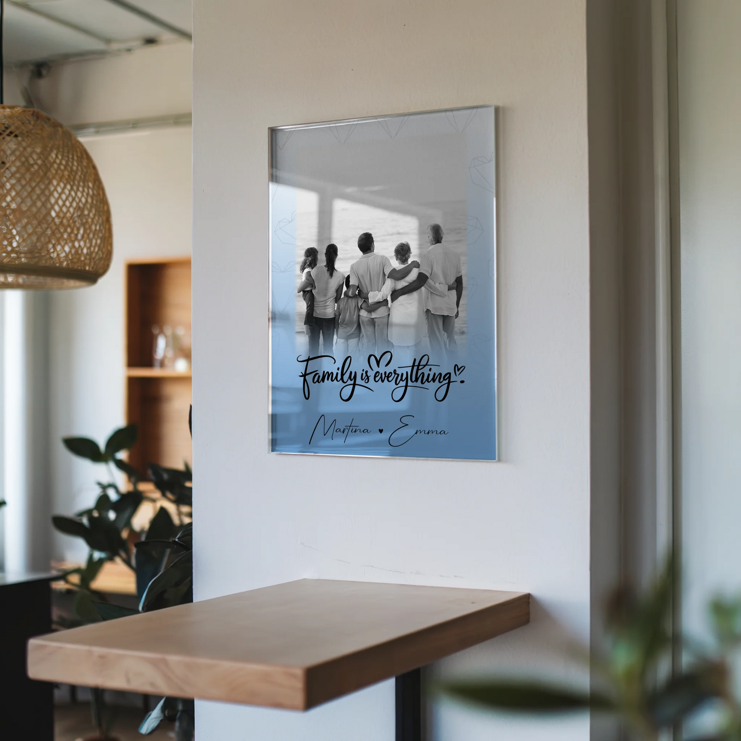 Familienbild Personalisiert Acrylglas Bild 1 Foto Family Is Everything Geschenk
