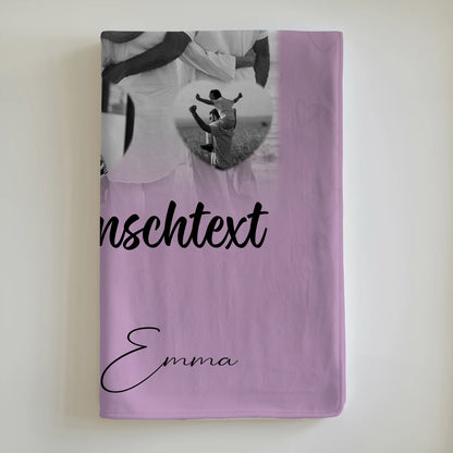 Decke Mit Namen 1 Foto 3 Herz Fotos Wunschtext Family Is Everything Personalisiert 6