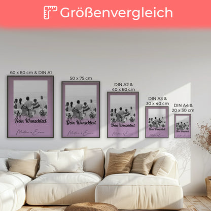 Poster Namen Familie 1 Foto 3 Herz Fotos Wunschtext Family Is Everything