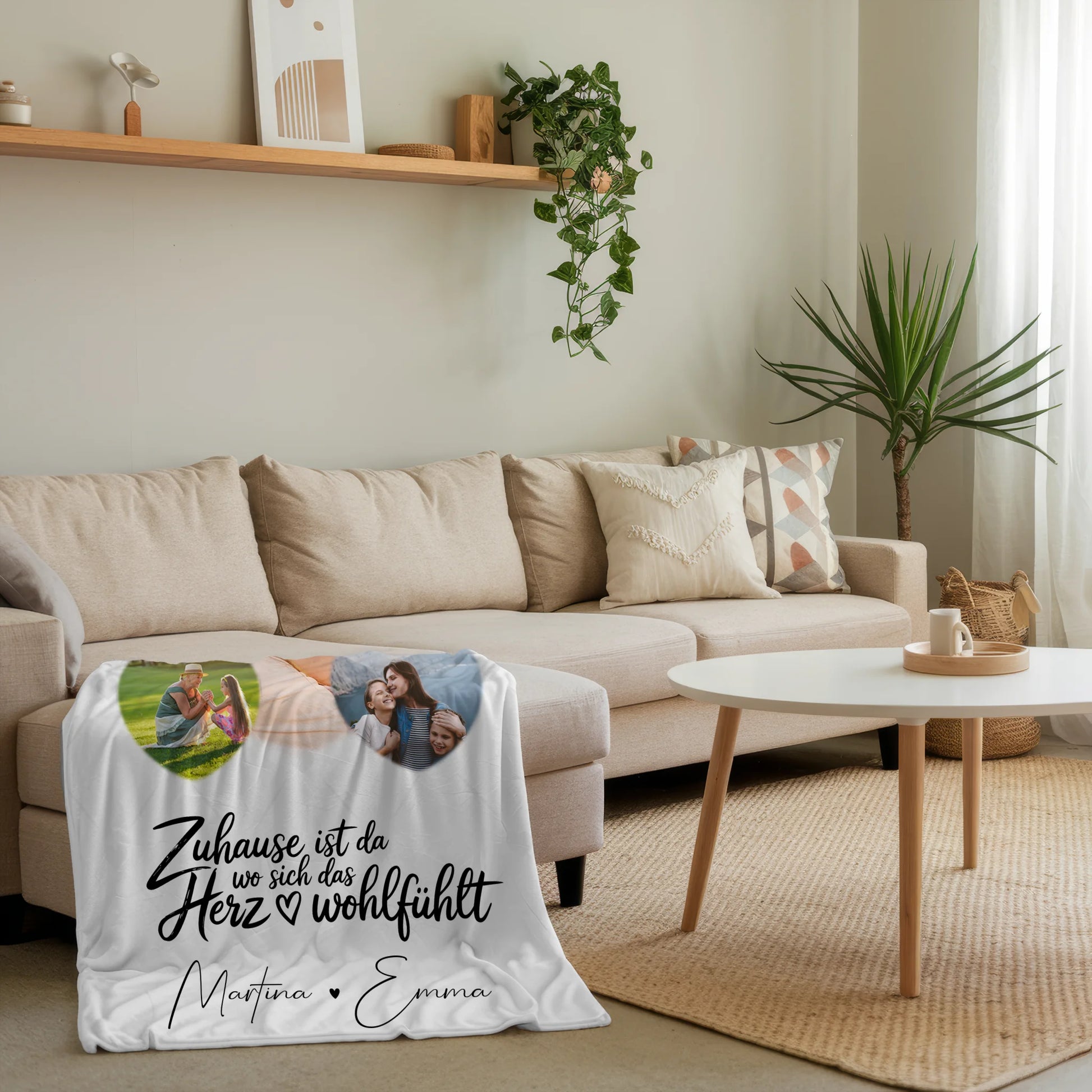 Personalisierte Kuscheldecke Mit Namen 3 Herz Fotos Das Herz Wohlfühlt für Liebe und Gemütlichkeit 4